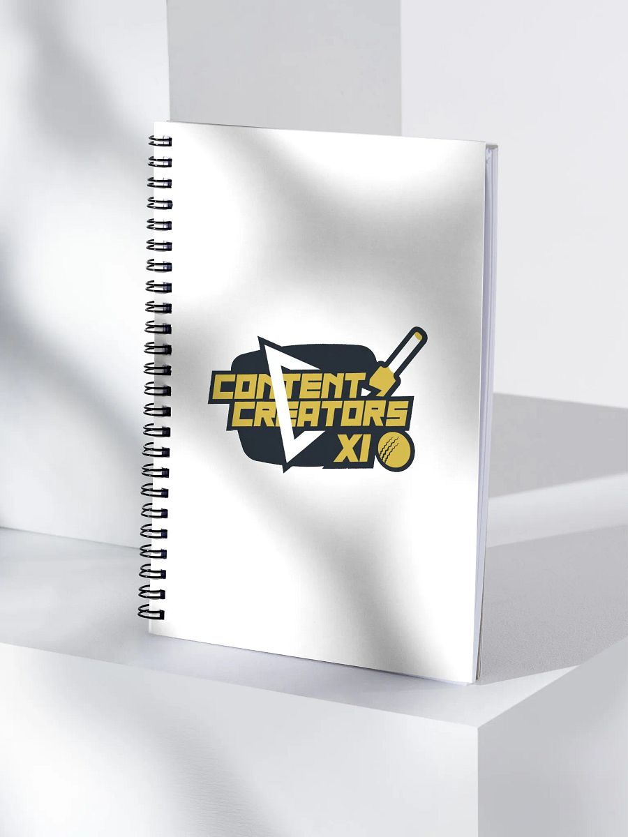 Content Creators XI Spiral Notebook - White product image (4)