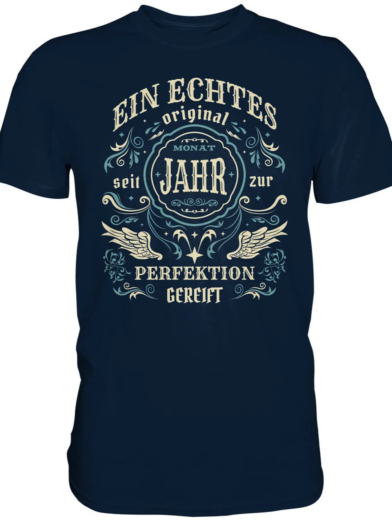Geburtstag Shirt, Personalisiertes Geschenk | Jahreszahl Monat Shirt | Geburtstag Geburtsjahr | Original Geburtstag, Birthday Tee product image (4)