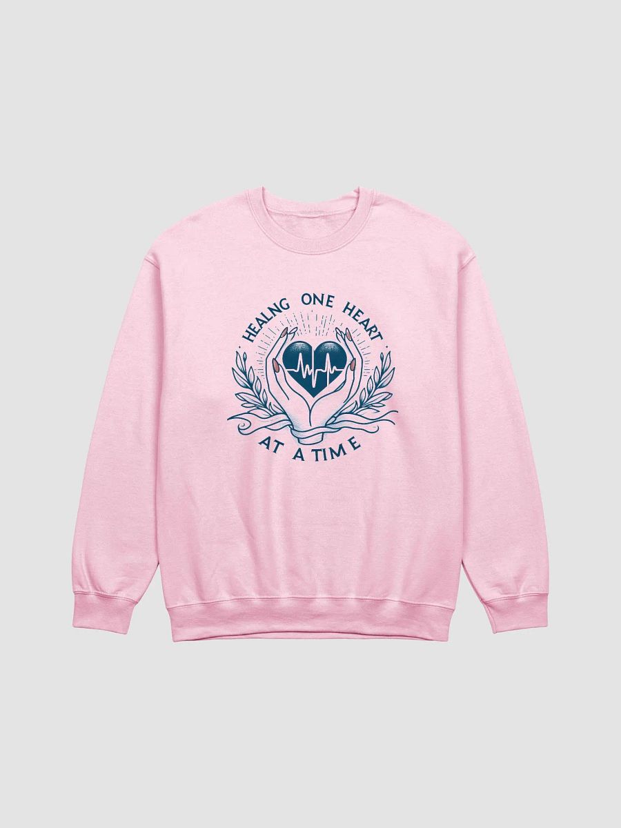 Healing Heart ECG Crewneck Sweatshirt product image (4)