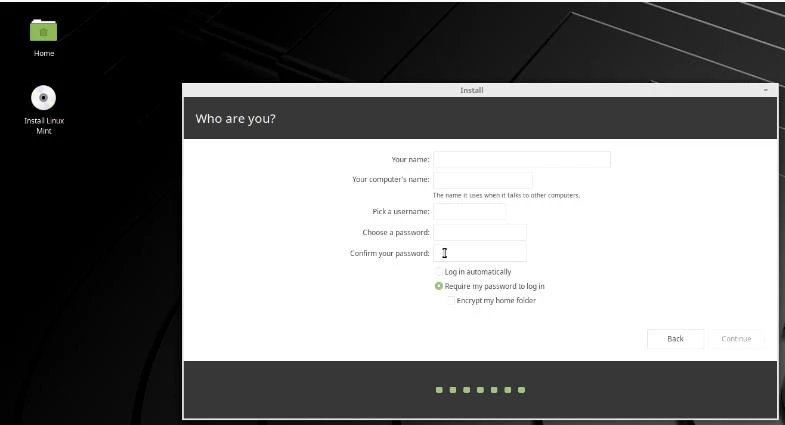 Encryption option pops up