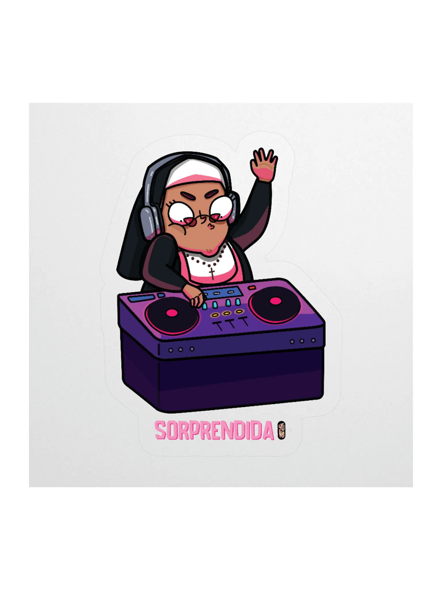 Sorprendida - Sticker (Kiss Cut) product image (1)