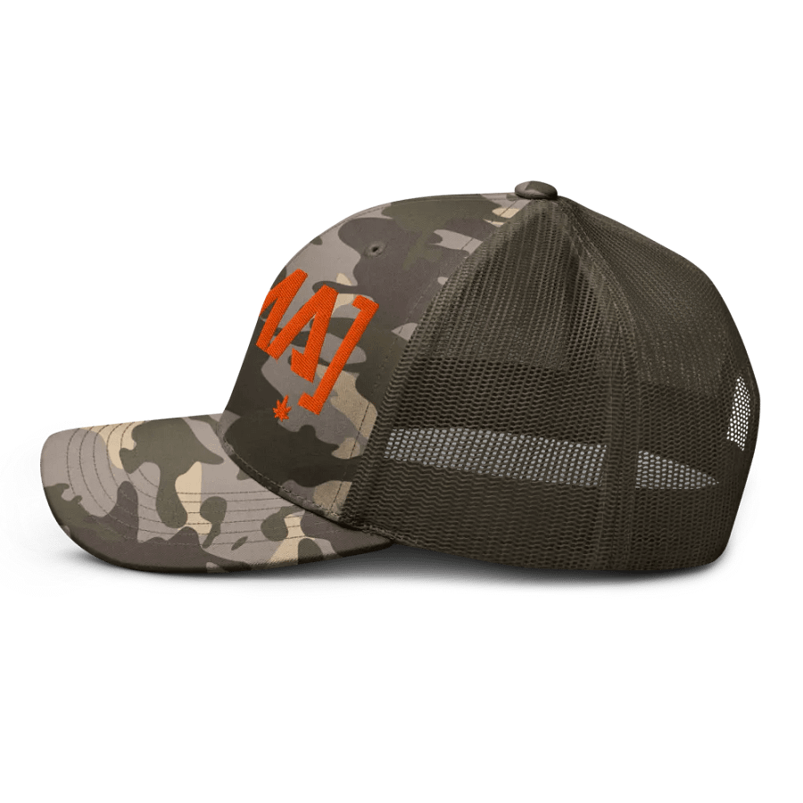 PTNA 420 Camo Trucker Hat product image (3)