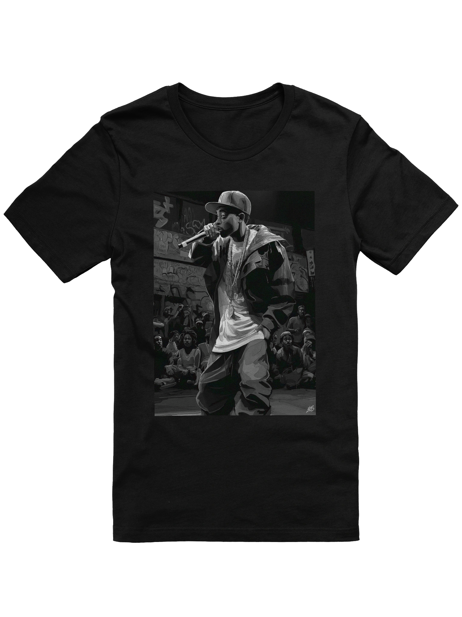 Urban Groove Microphone T-Shirt product image (1)