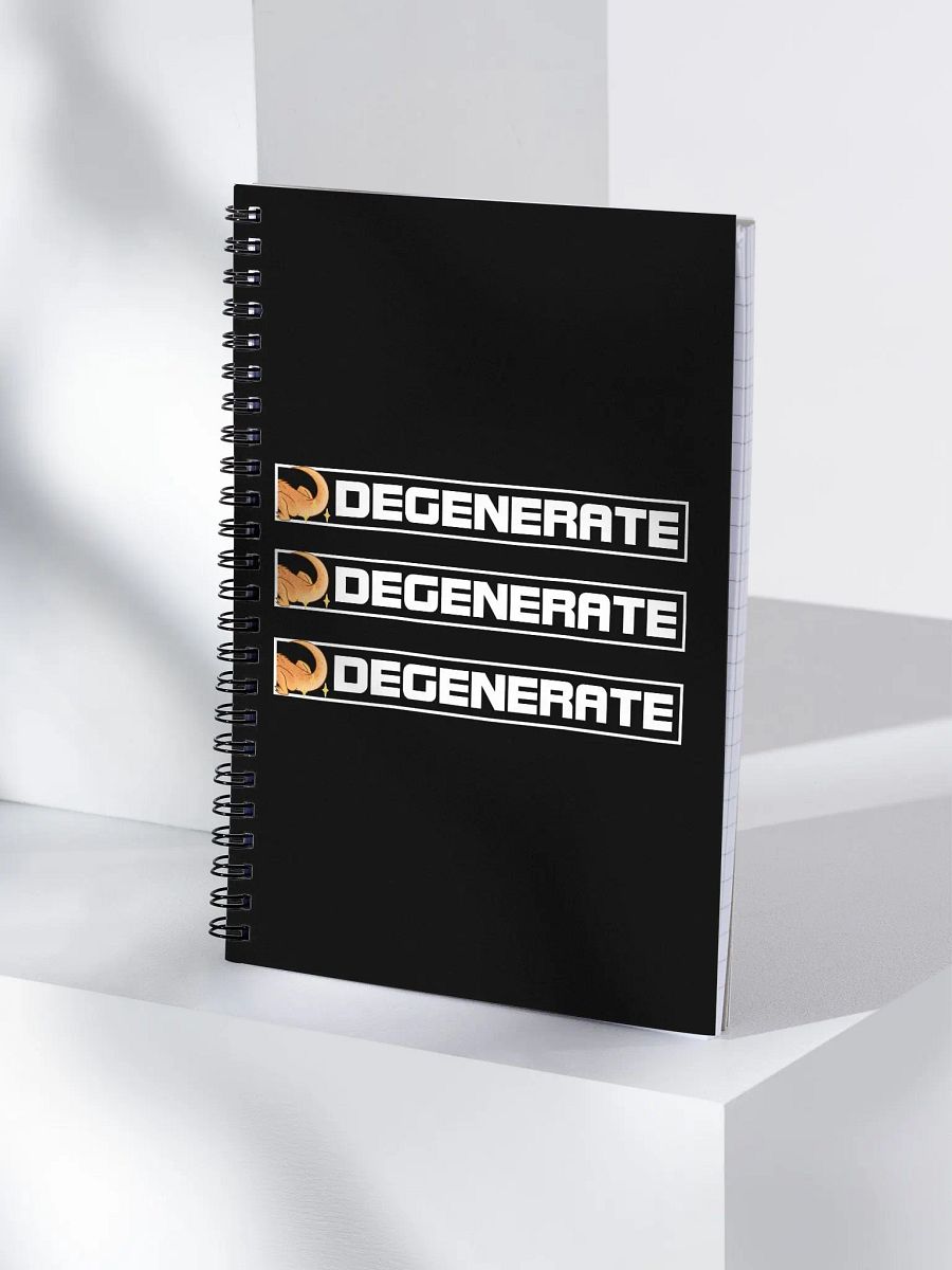 Dream DEGENERATE Spiral Notebook product image (3)