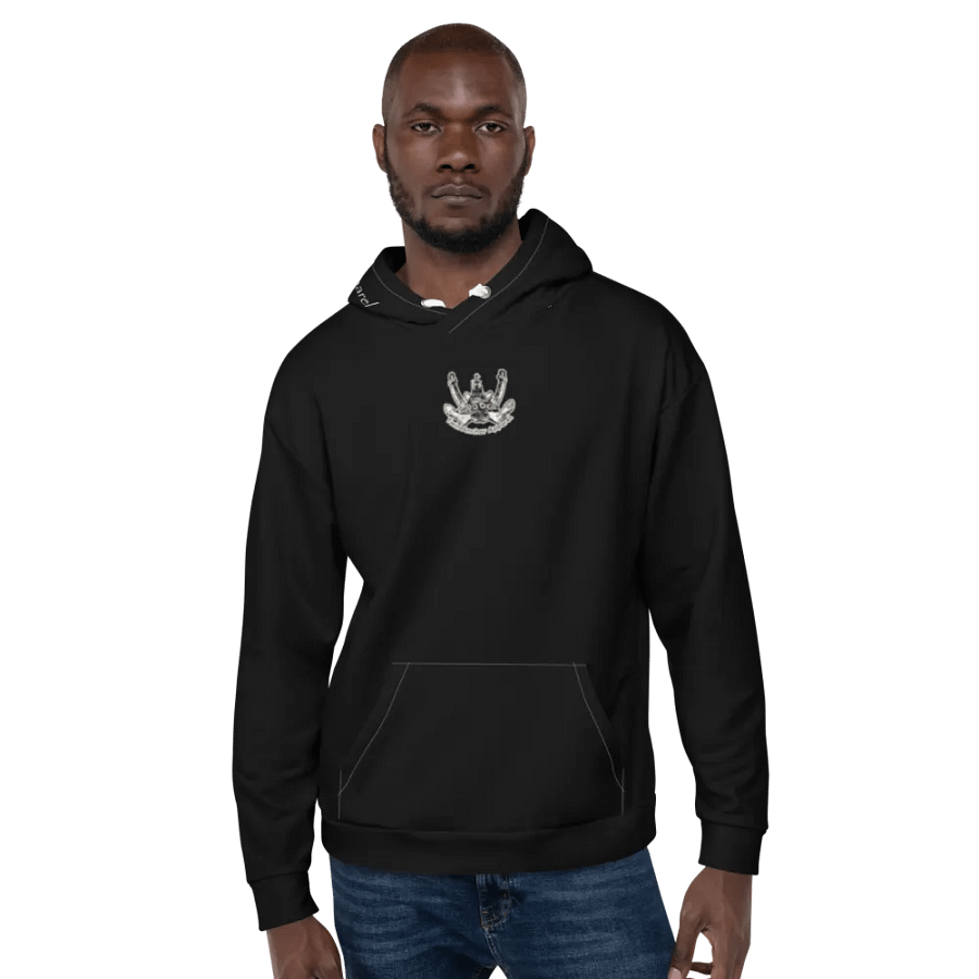 Twin Anchor Titan Black Hoodie product image (8)