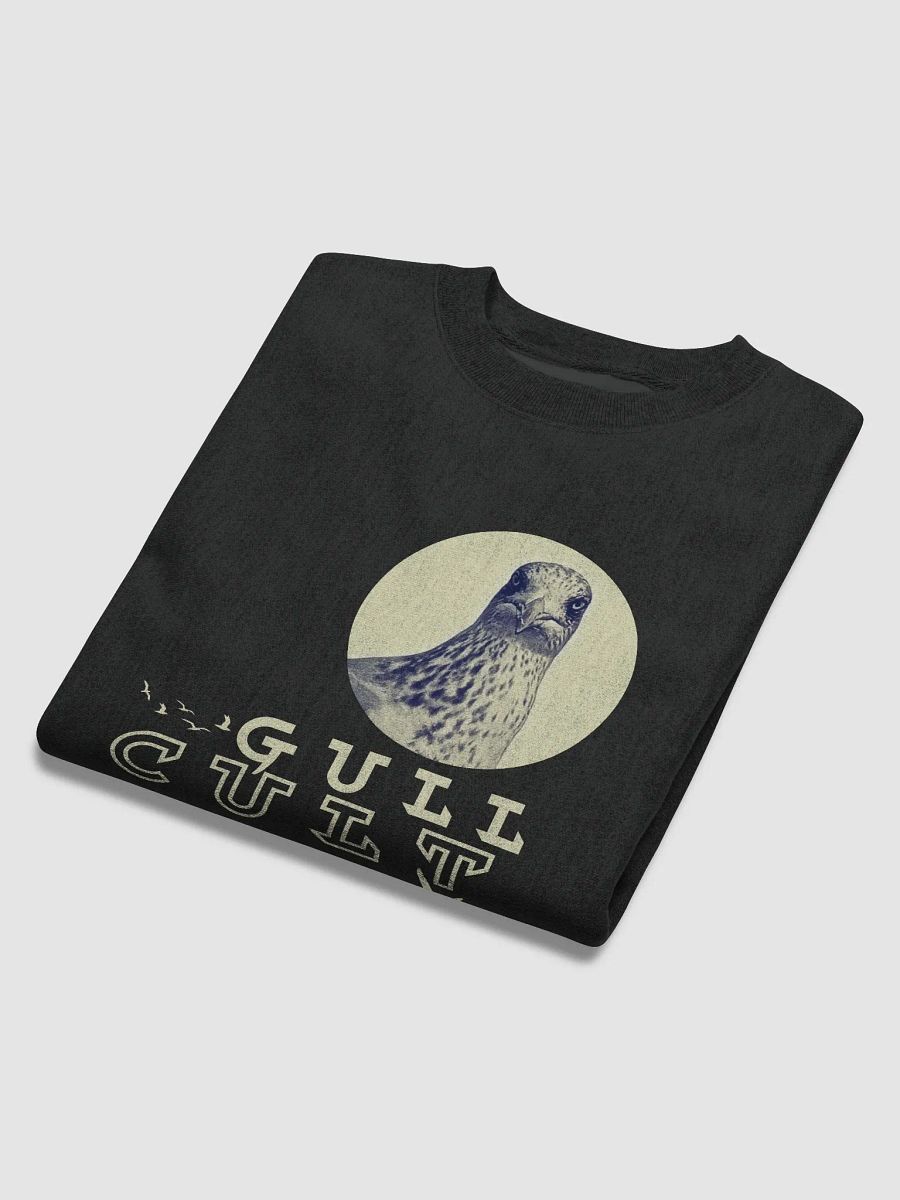 Gavin the Gull Cult Cotton Max Sweatshirt in Black product image (6)