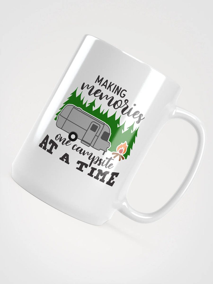 Campsite Memories White Glossy Mug product image (4)