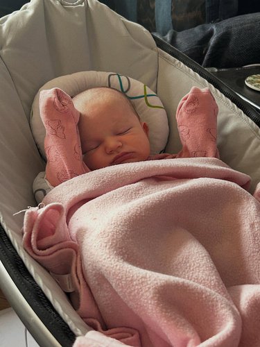 I can’t believe you’re almost a month old already! 🥹