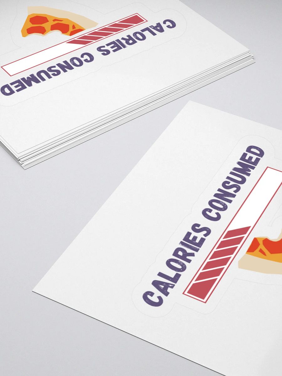 Calories Consumed: Loading… — Pizza Progress Bar Sticker product image (13)