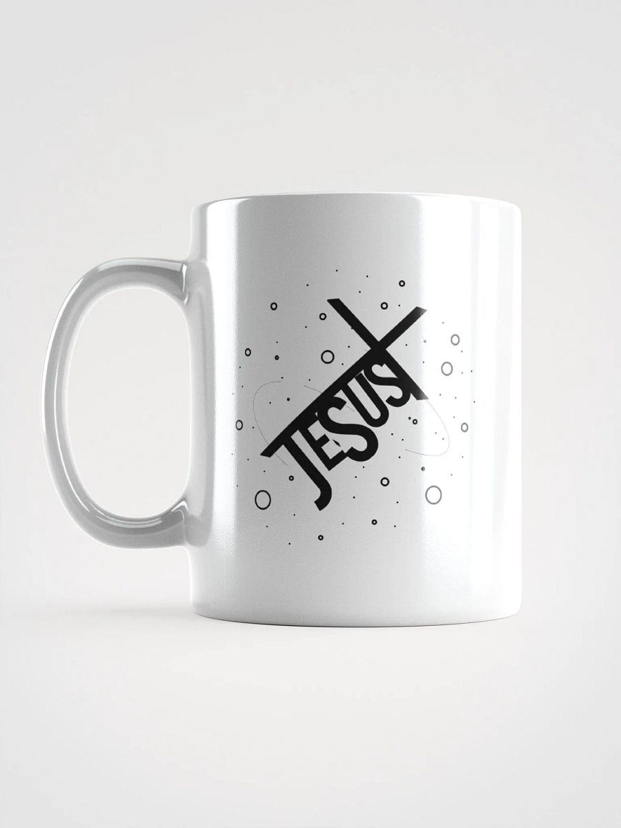 White Jesus Glossy Mug product image (16)