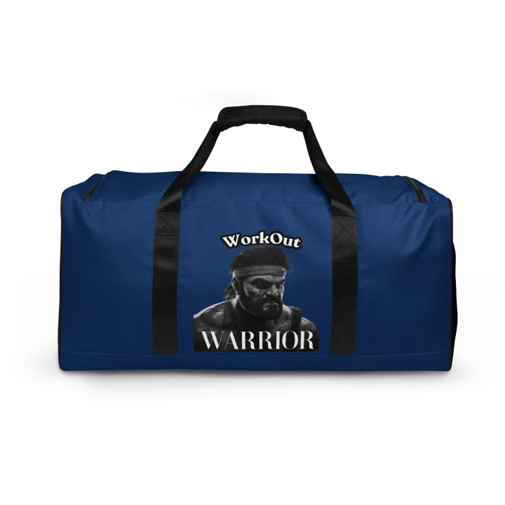 WorkOut Warrior - Large Duffel Bag For Him Or Her For Gym Or Travel product image (2)
