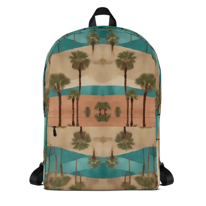 Infinite Palm Trees #3 - Backpack product image (1)