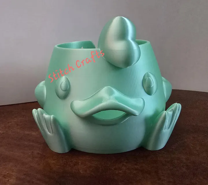 Duck Yarn Bowl 3D printed 🐑 product image (1)