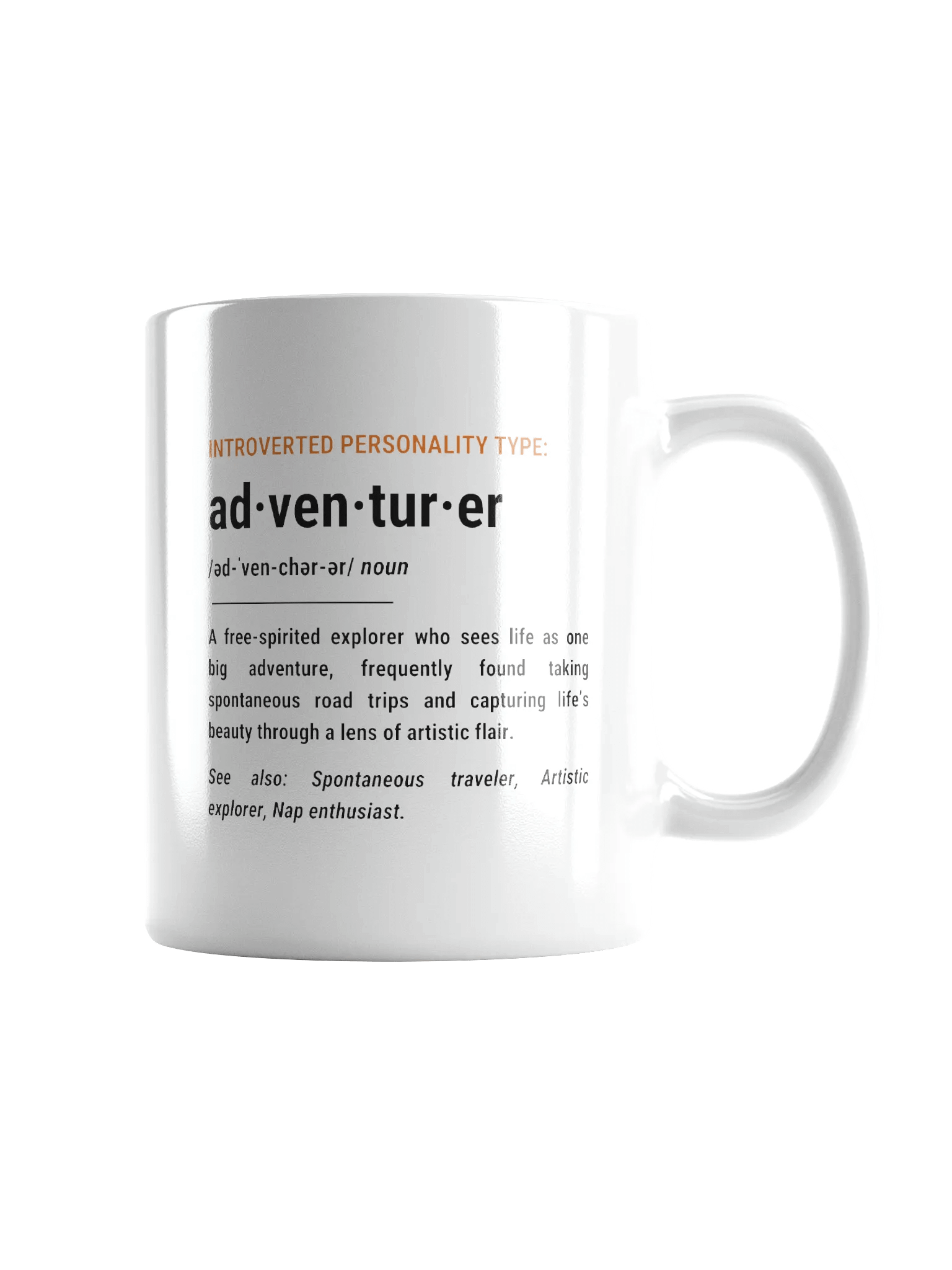 Introverted Personality Type: Adventurer Mug product image (2)