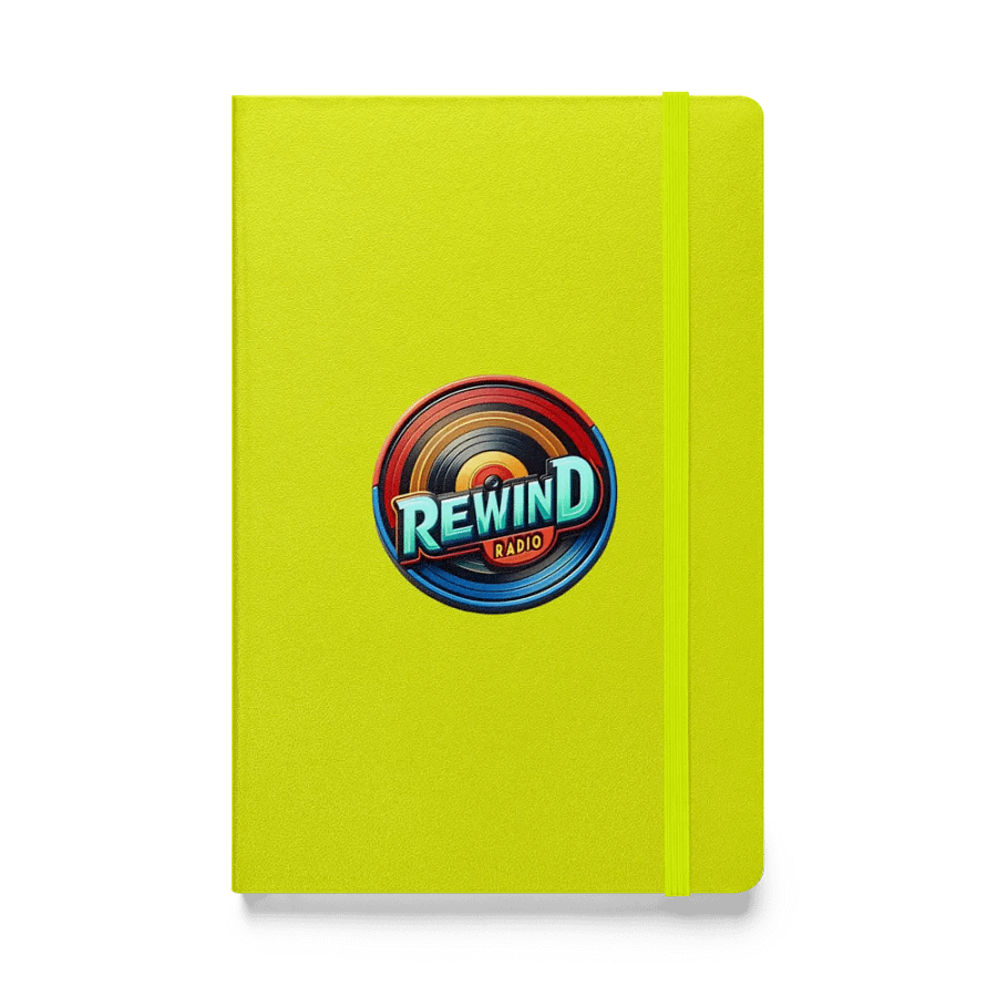 Rewind Radio Hardcover Notebook product image (1)