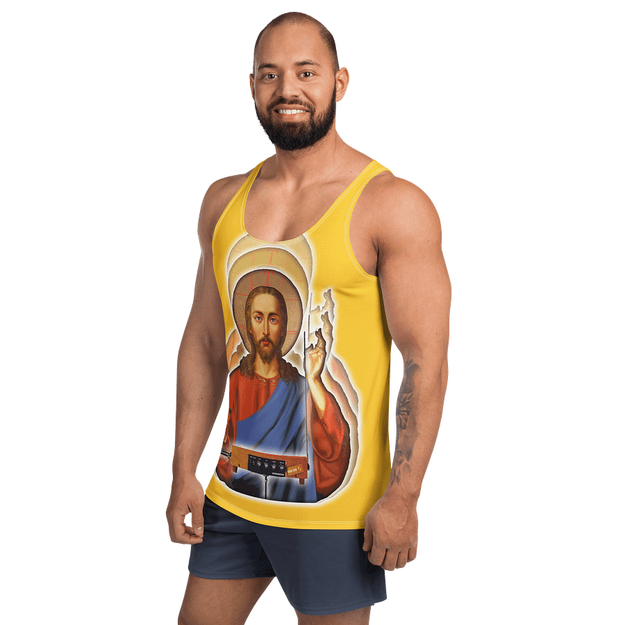 The Holy Theremin by Frank Fonik, classic synth Tribute, Regular fit Tank Top product image (3)