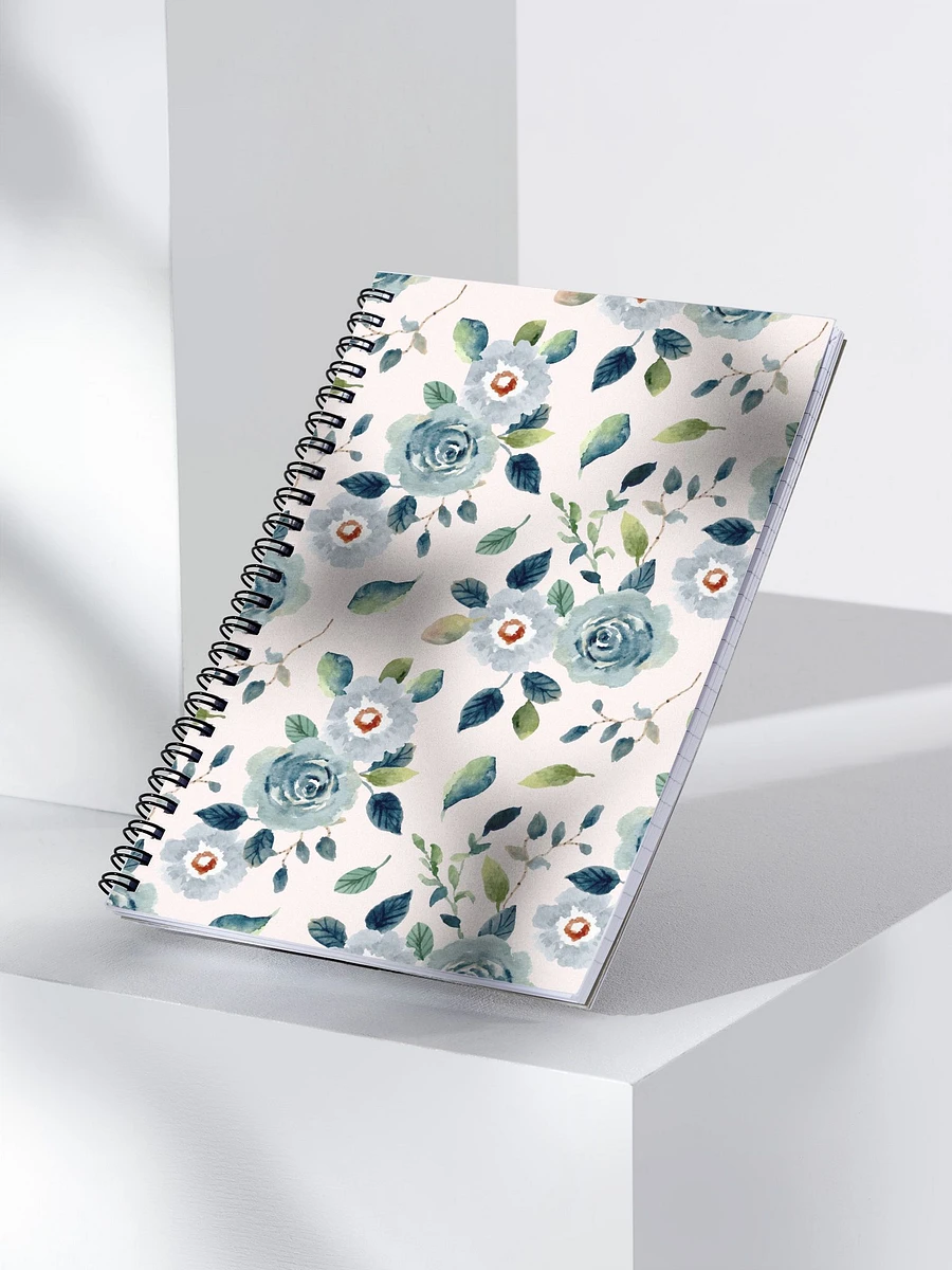 Blue Floral Notebook product image (2)