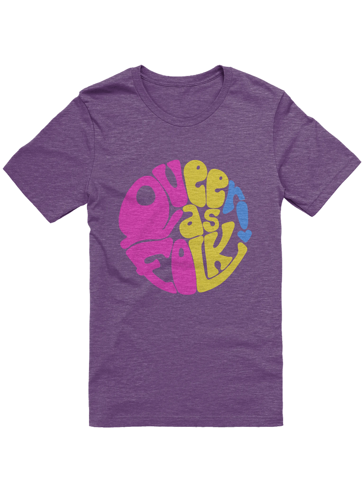 Pansexual Queer as Folk big print tee product image (1)