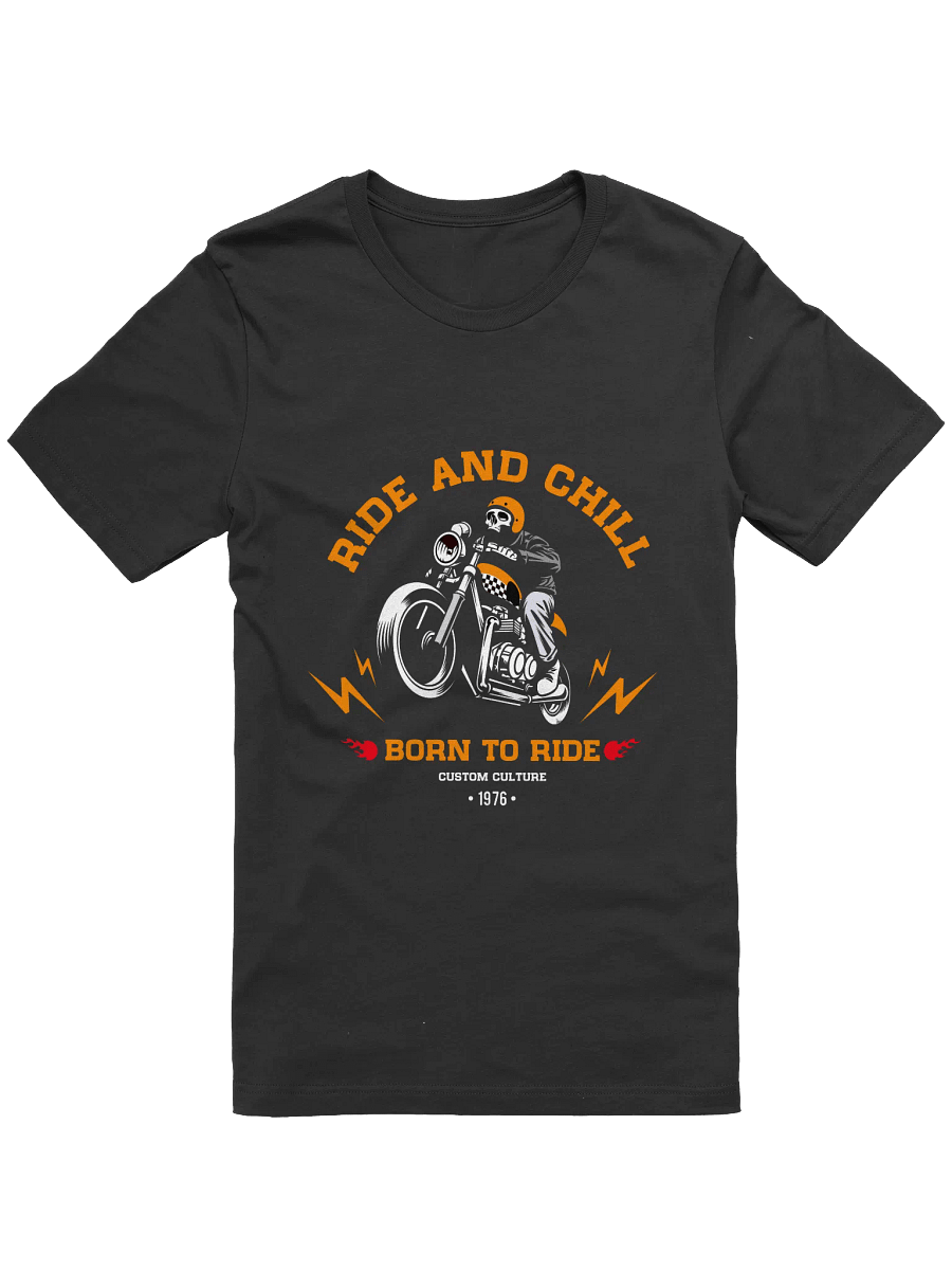 Chill Rider Skeleton T-Shirt product image (1)