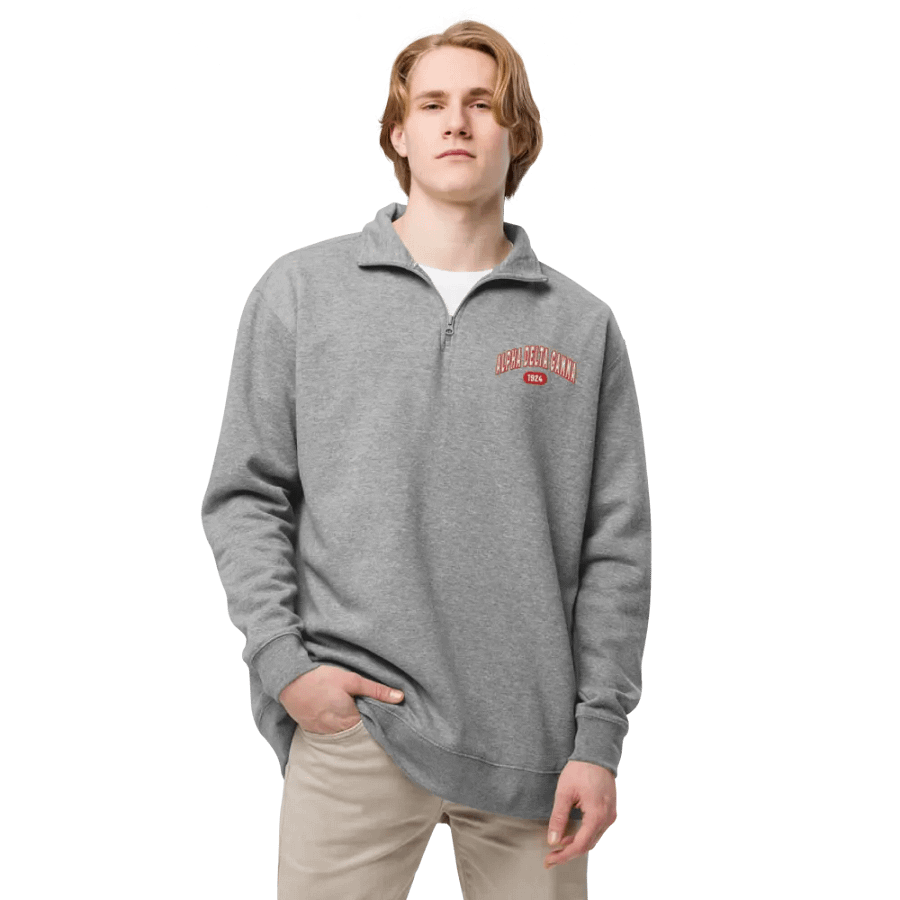 ADG 1924 Zip Up Fleece - Embroidered product image (13)