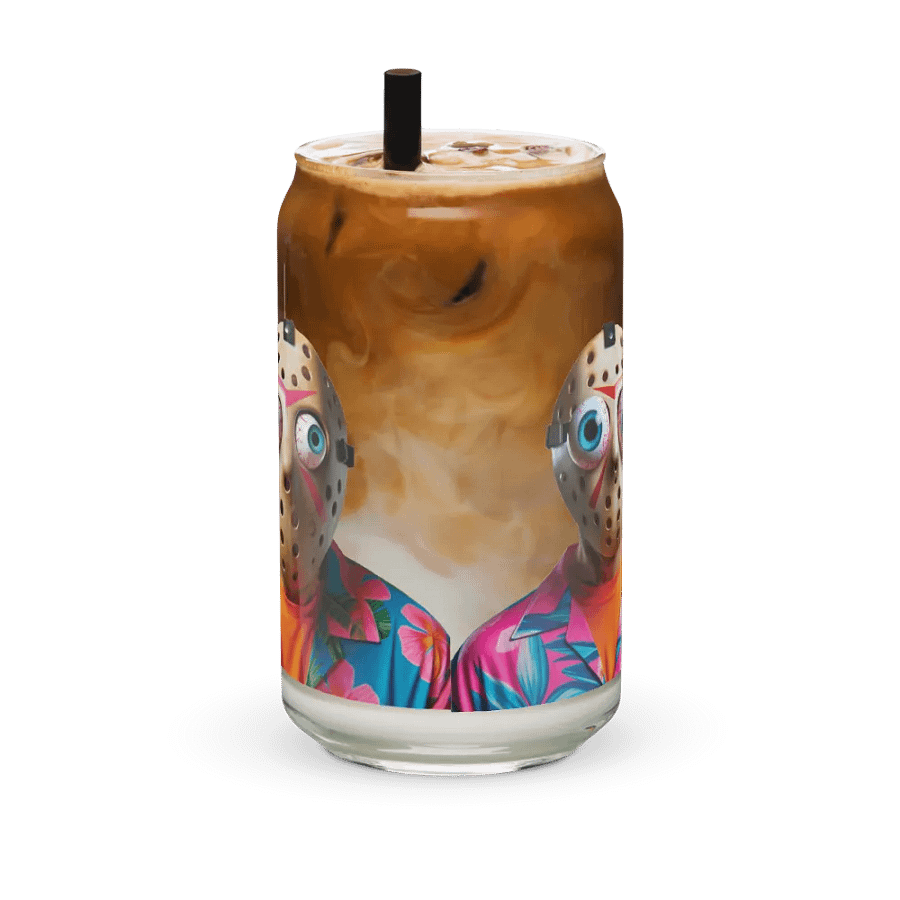 Crazy Eyes Can-Shaped Glass product image (12)