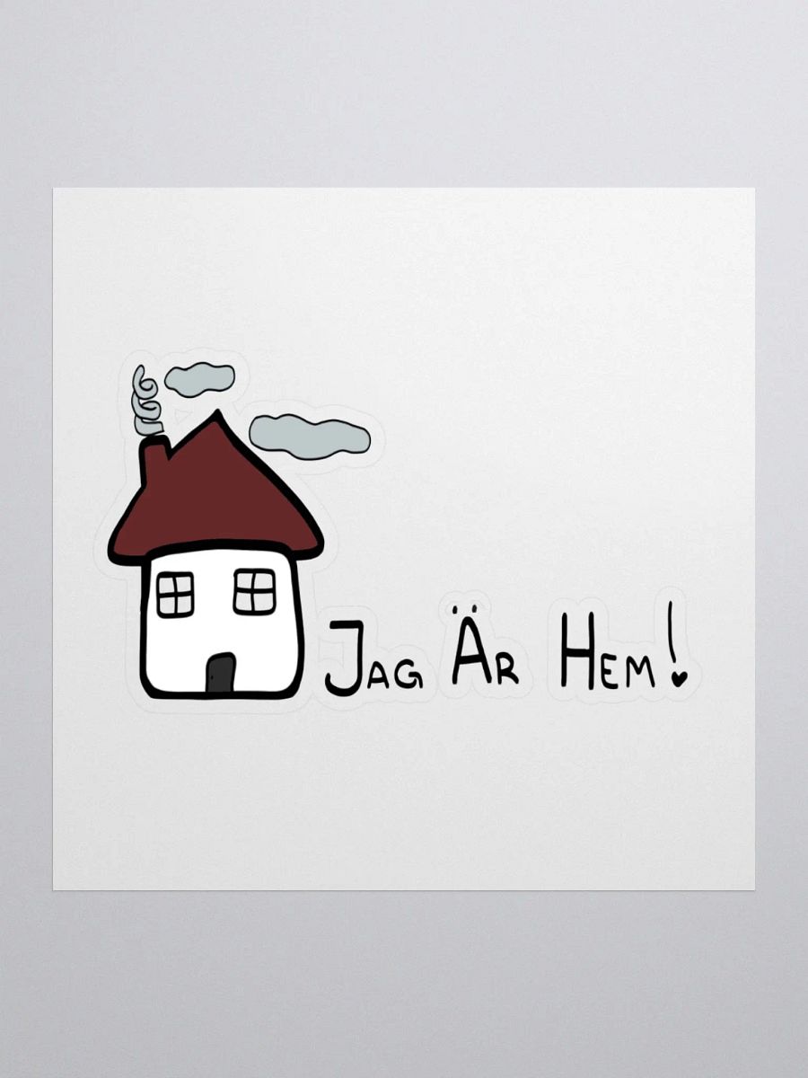 Sticker - Jag Är Hem product image (1)