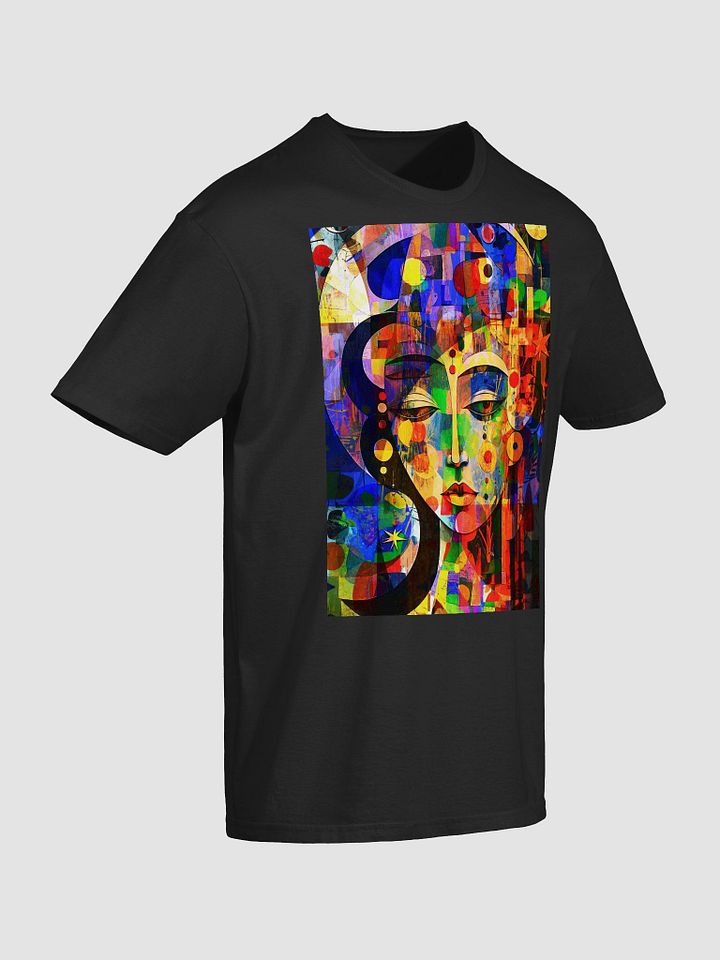 Vibrant Fragmented Face T-Shirt product image (10)