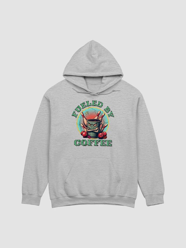 Fueled By Coffee Bowling Fierce Mug Classic Hoodie product image (21)