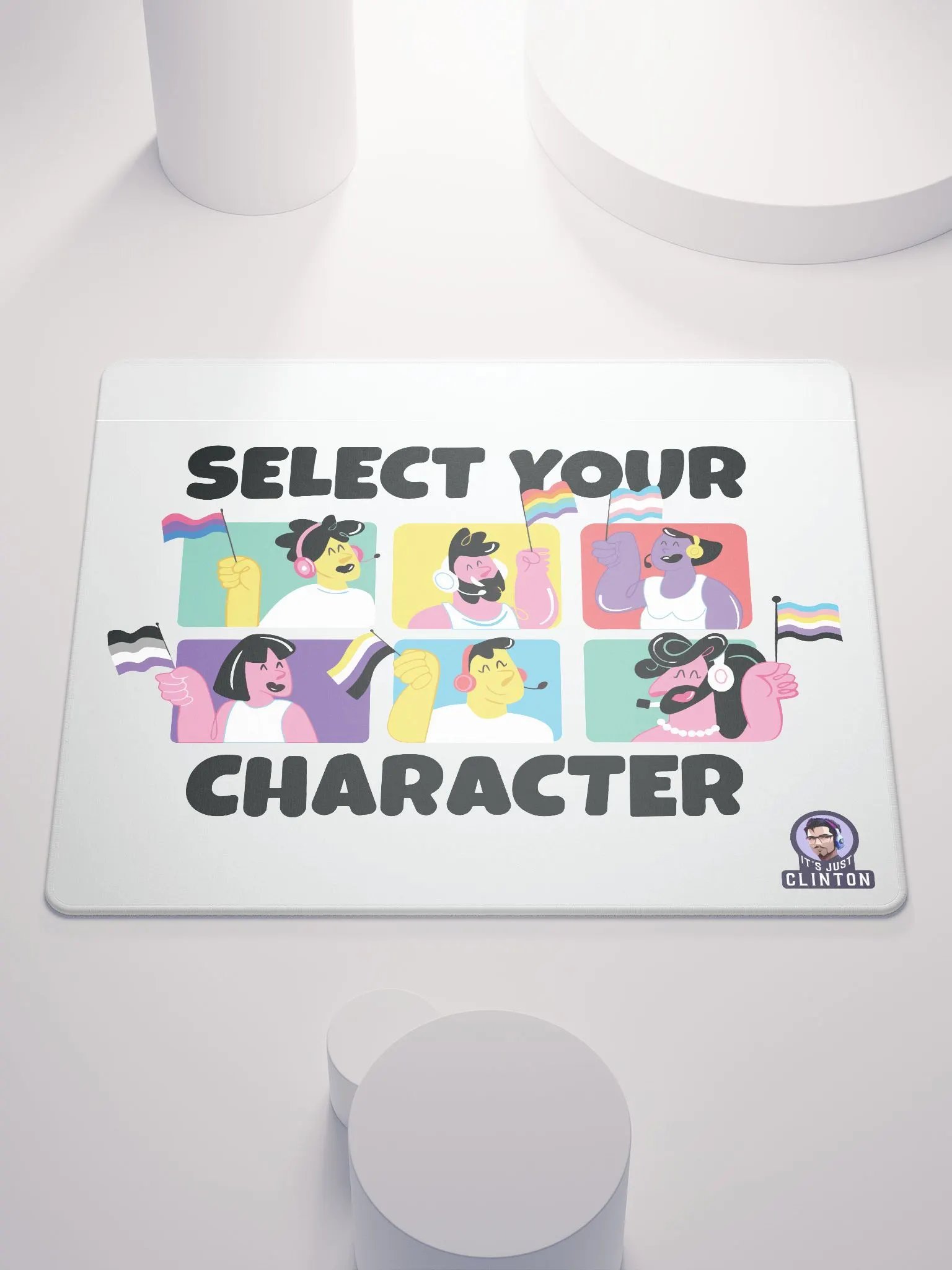 Select Your Character Mouse Pad 1 product image (1)