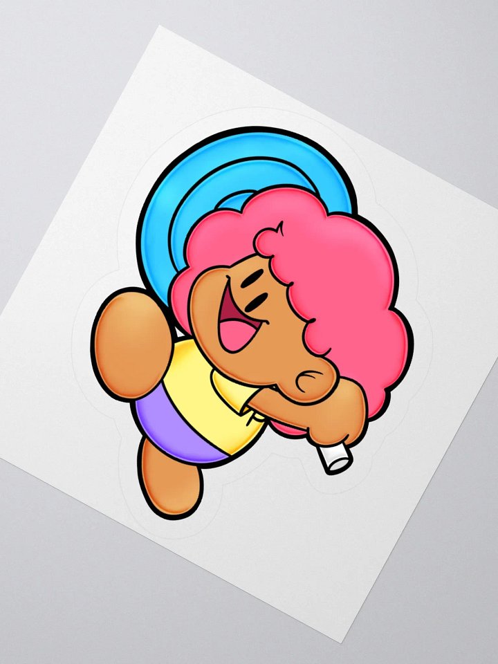 paper cheesy sticker!! product image (6)