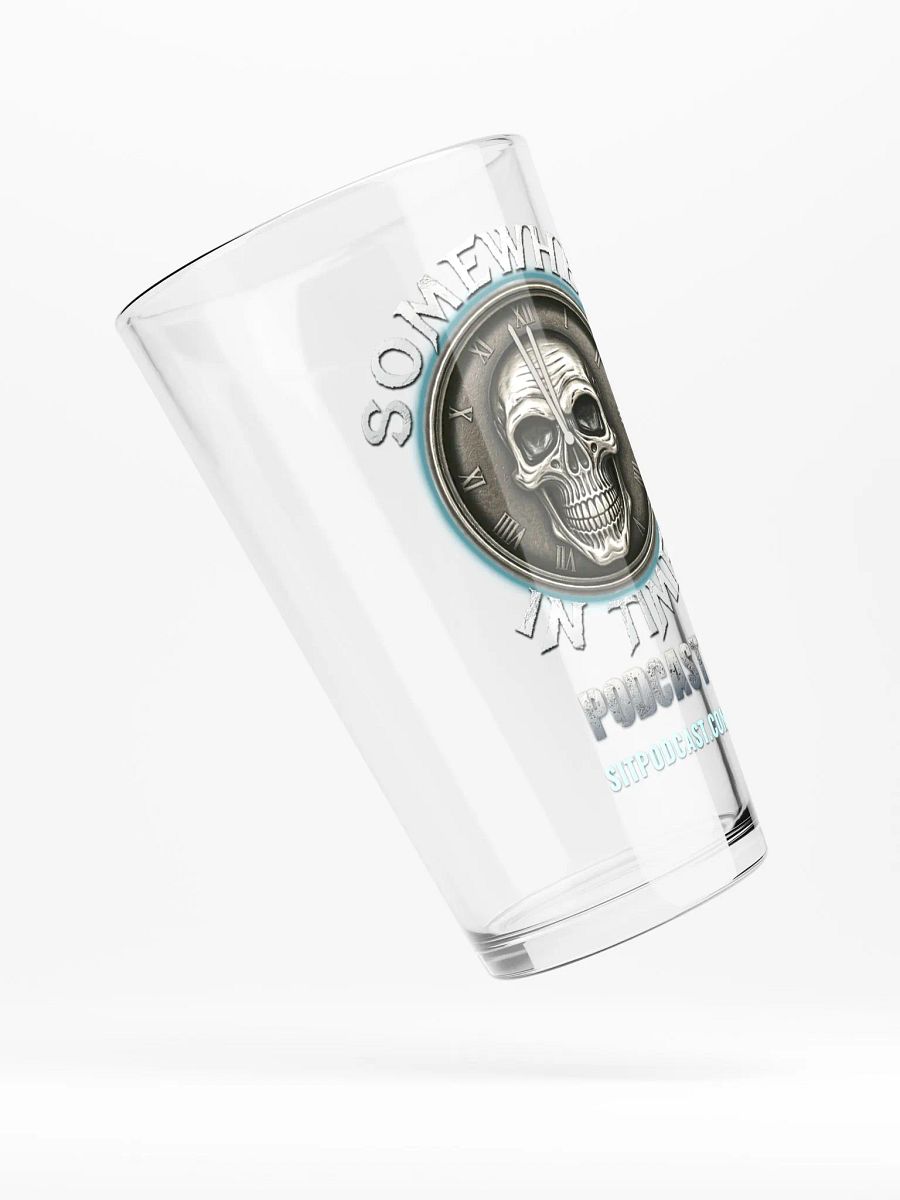 Somewhere in Time Podcast Pint Glass product image (4)