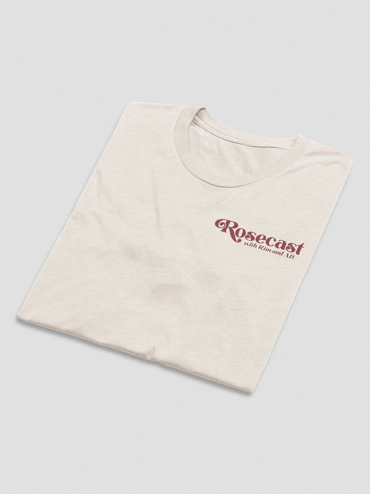 Retro Rose T-Shirt (Triblend) (Front and back) product image (1)