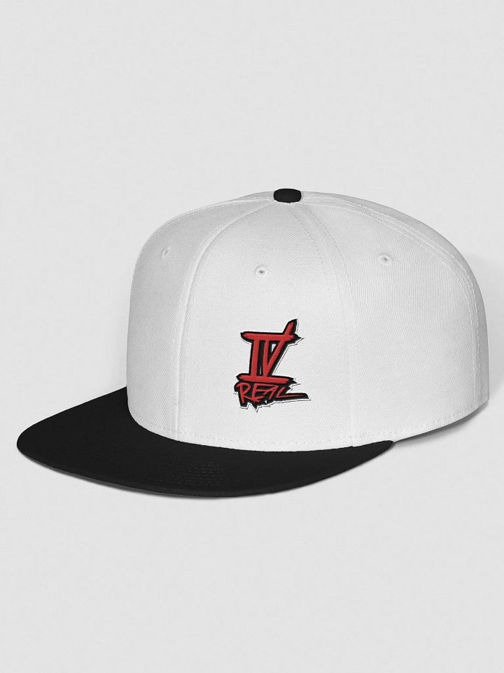 IVREAL White and Black Snap Back Red Logo product image (2)