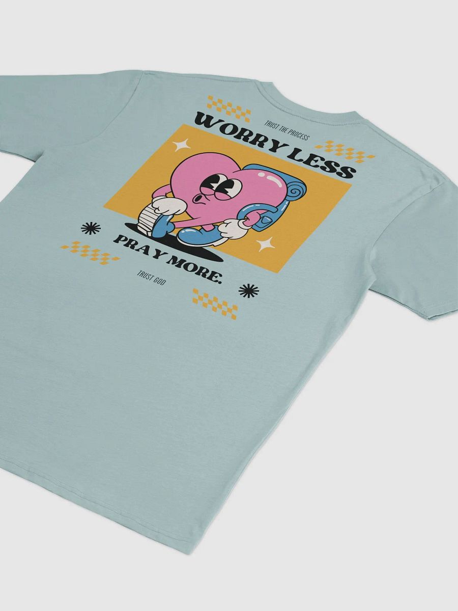 BlackSheep - Pray More Worry less FIT Shirt product image (4)