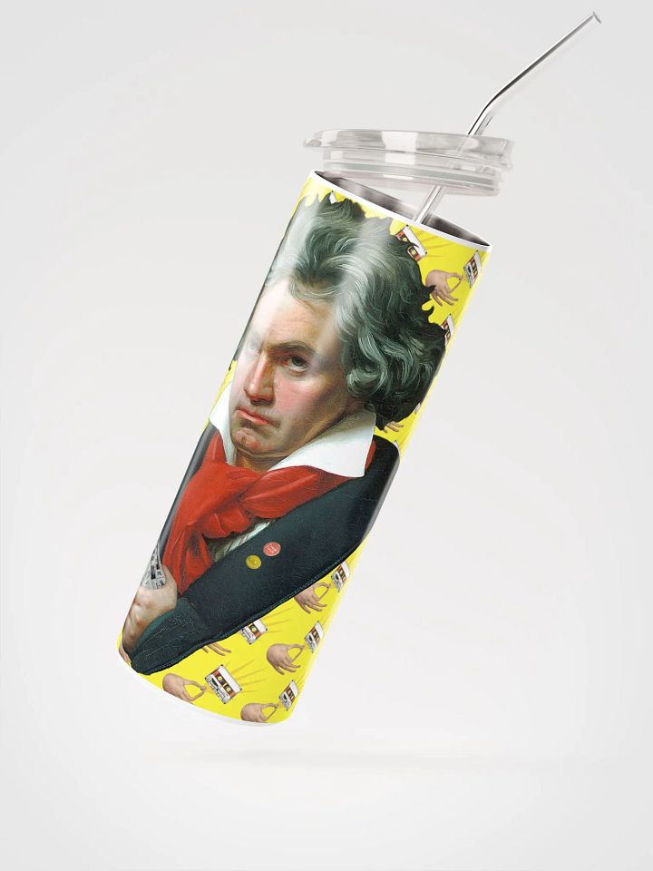 Roland van Beethoven by Frank Fonik, Stainless Steel Tumbler product image (2)