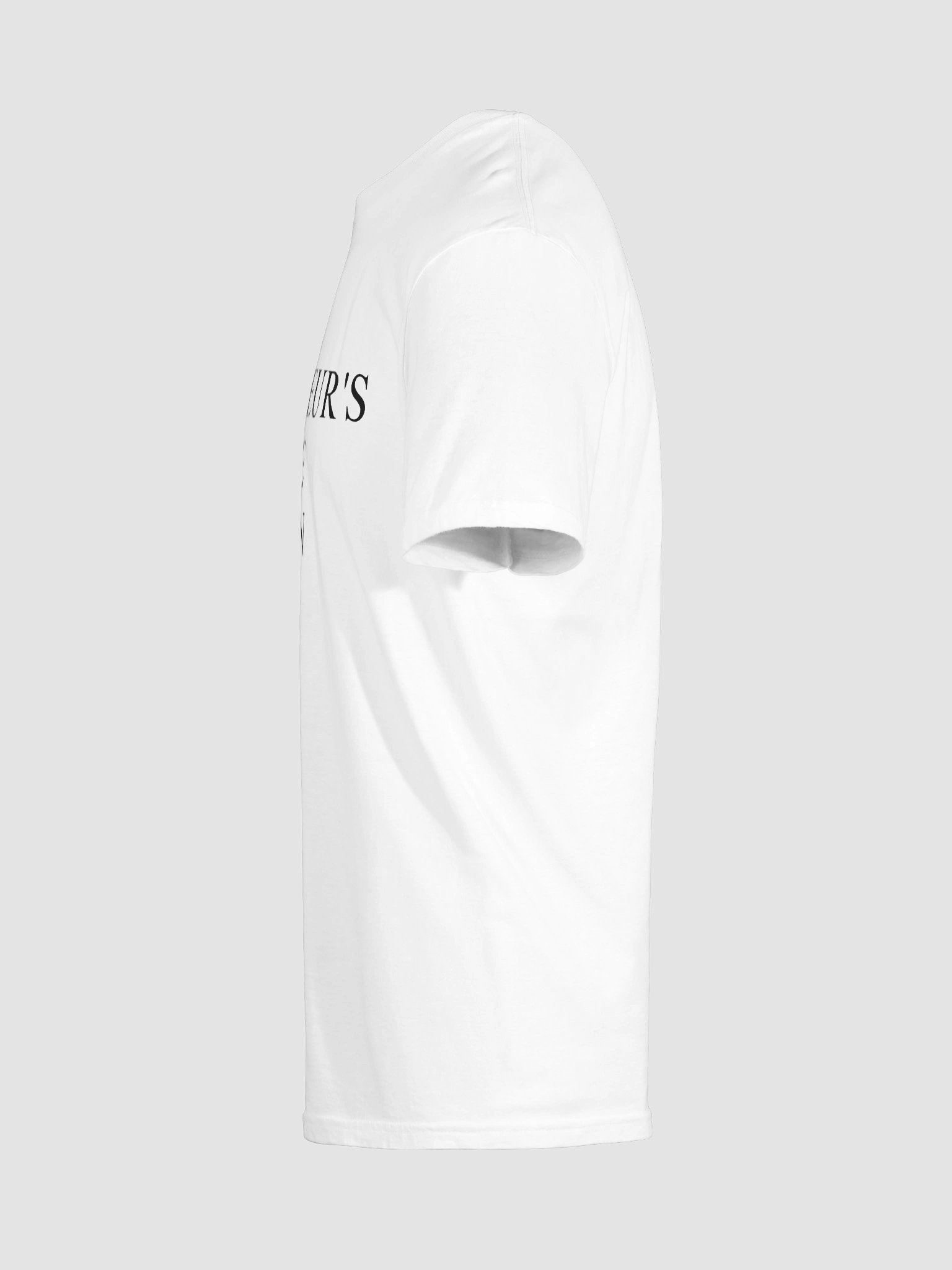 "My Chauffer's Late Again" Slogan T-Shirt product image (9)
