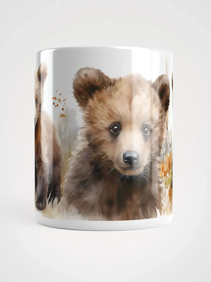 Curious Cubs White Glossy Mug product image (2)