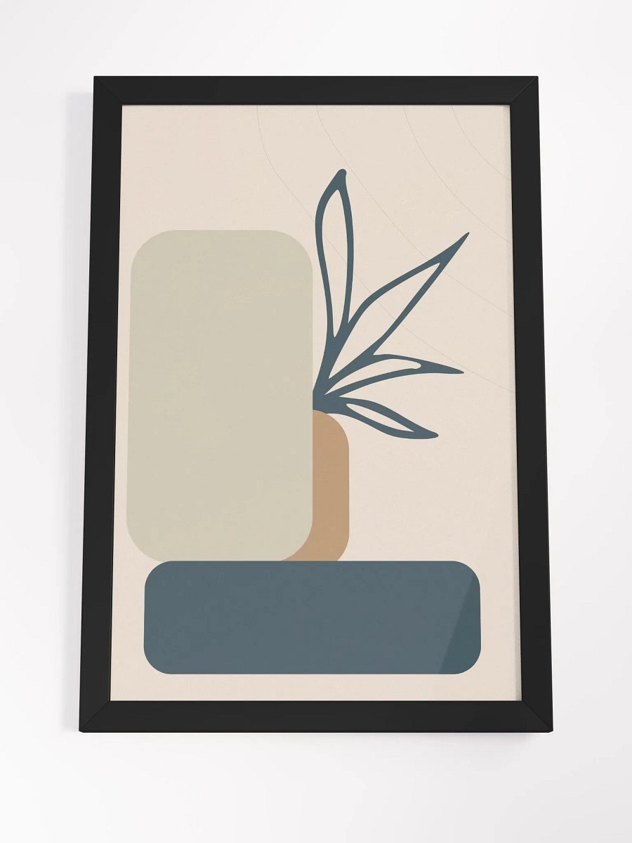 Geometric Harmony Framed Poster product image (19)