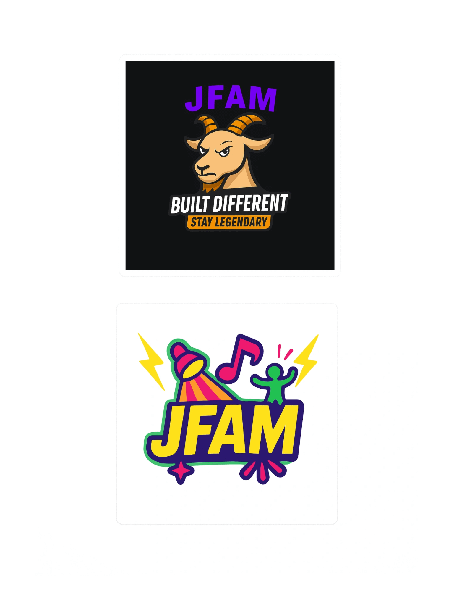 Legendary JFAM Sticker Sheet product image (3)
