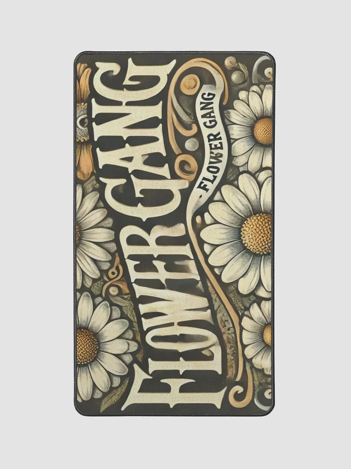 Flower Gang Mouse Pad 12" x 22" product image (2)