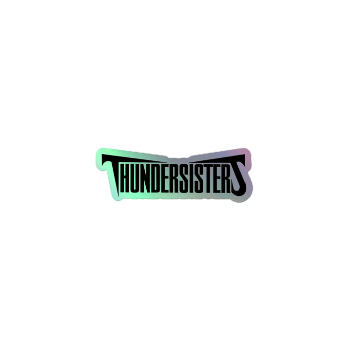 holographic ThunderSisters stickers product image (1)