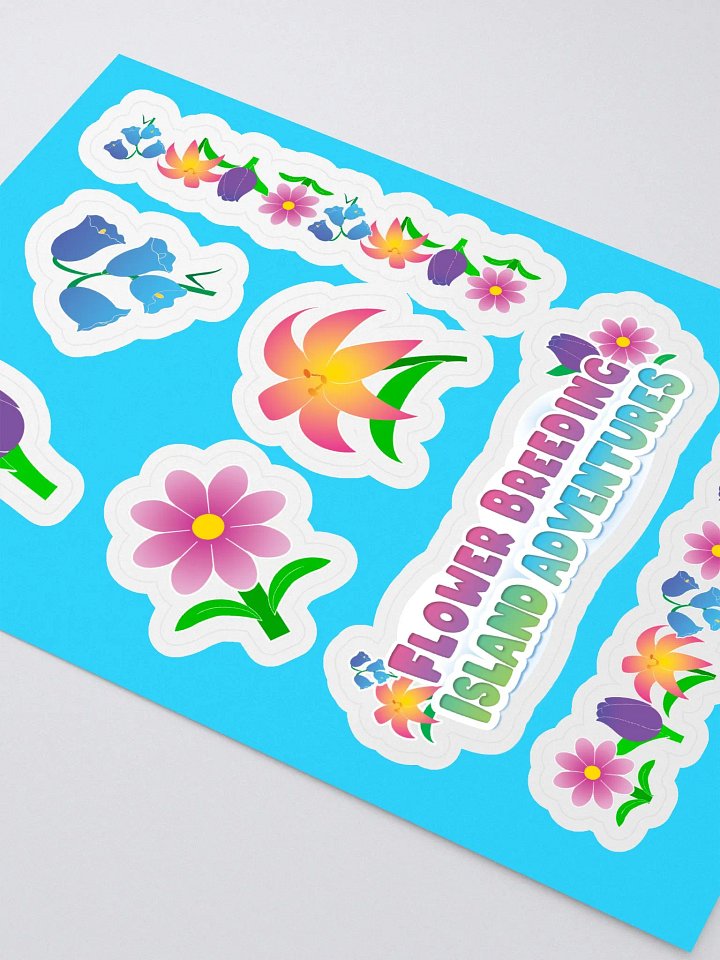 Flower Breeding Island Adventures Sticker Sheet product image (2)
