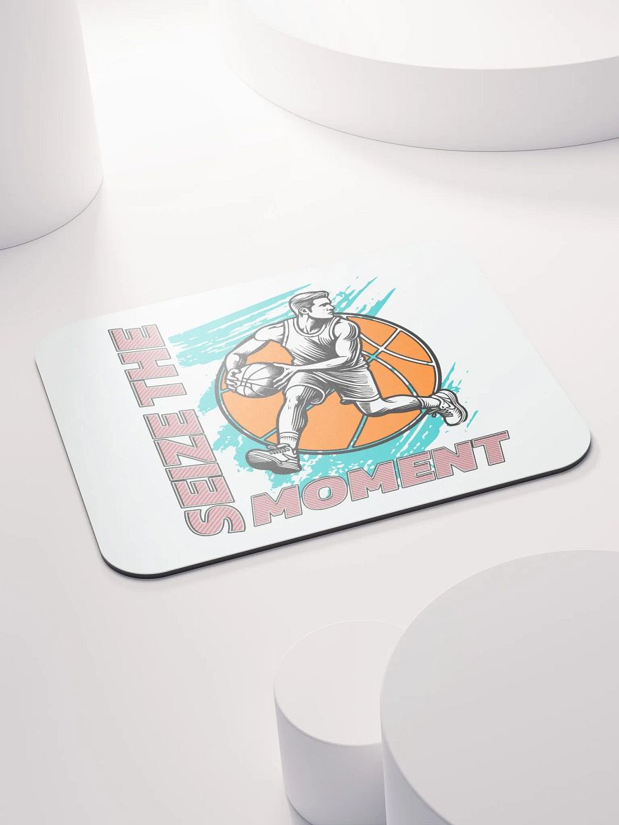 Seize the Moment Basketball Mouse Pad product image (4)
