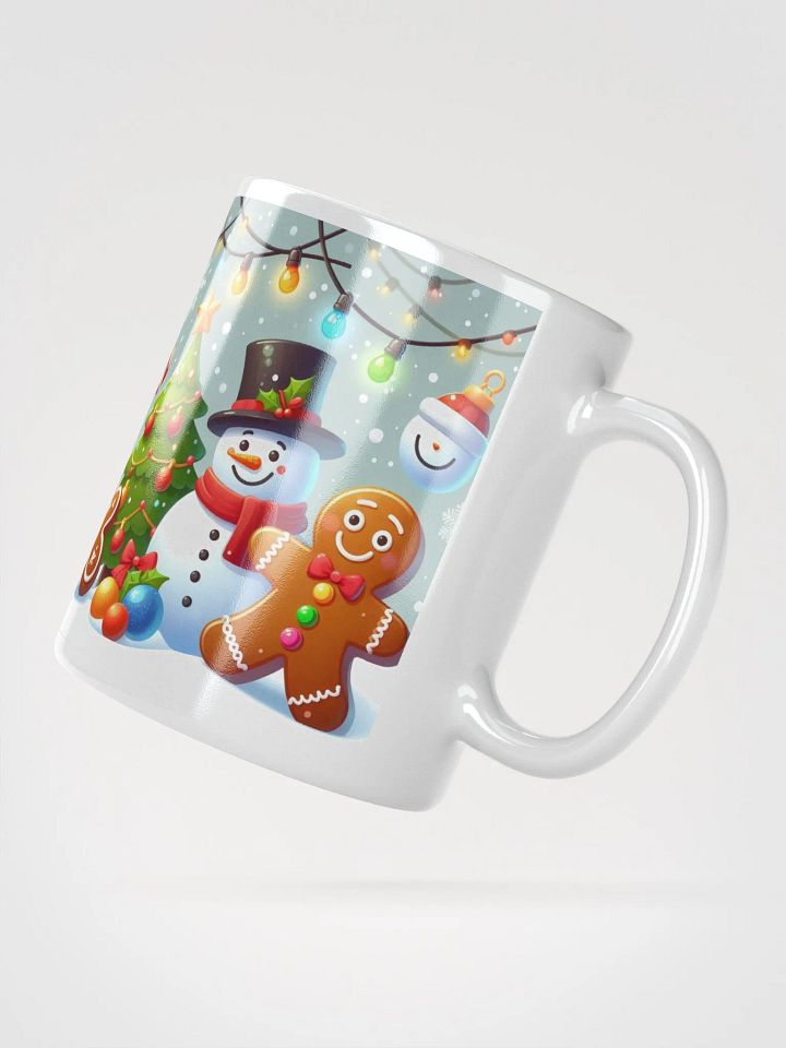 Festive Holiday Cheer White Glossy Mug product image (7)