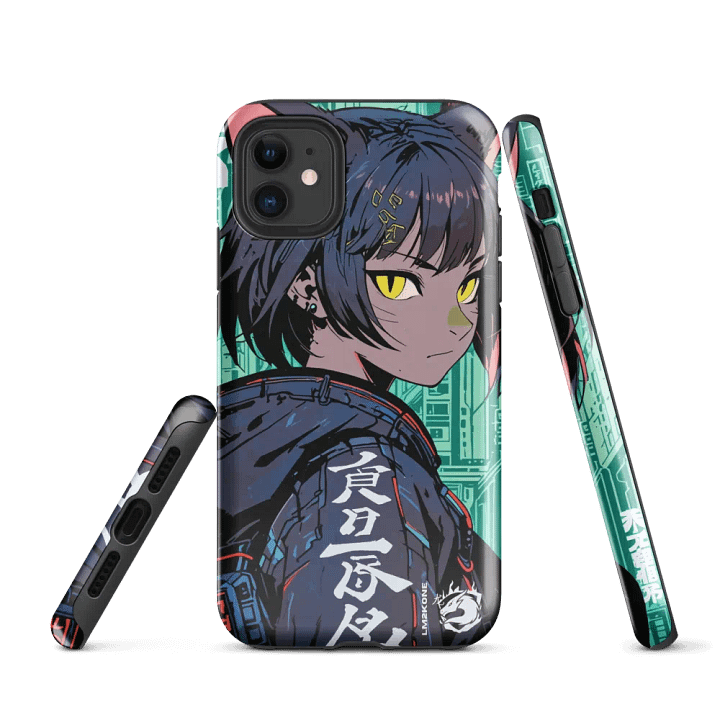Futuristic Feline iPhone® Tough Case product image (1)