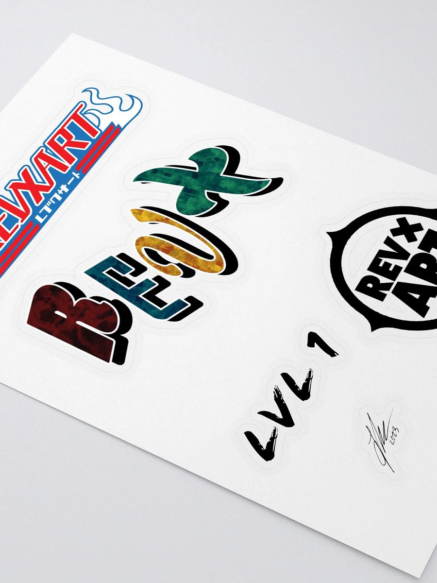 Sticker Sheet Uno product image (2)