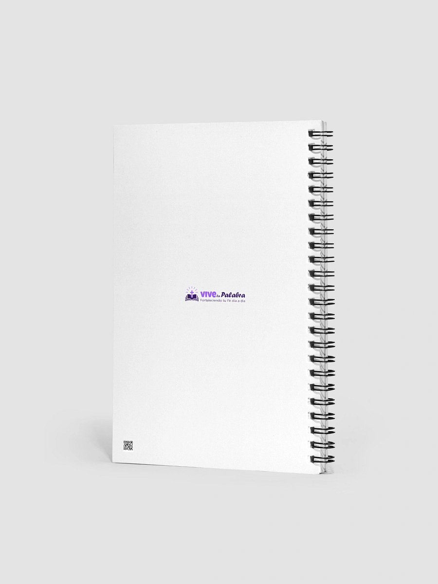 Christian Spiral Notebook – “El Señor es mi Pastor” – Spanish Psalm 23:1 product image (2)