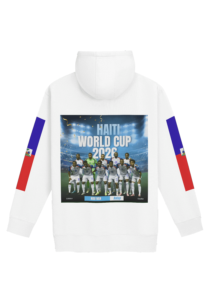 Haiti National Team World Cup Hoodie – High-Quality Unisex Haitian Flag Hoodie with Cultural product image (7)