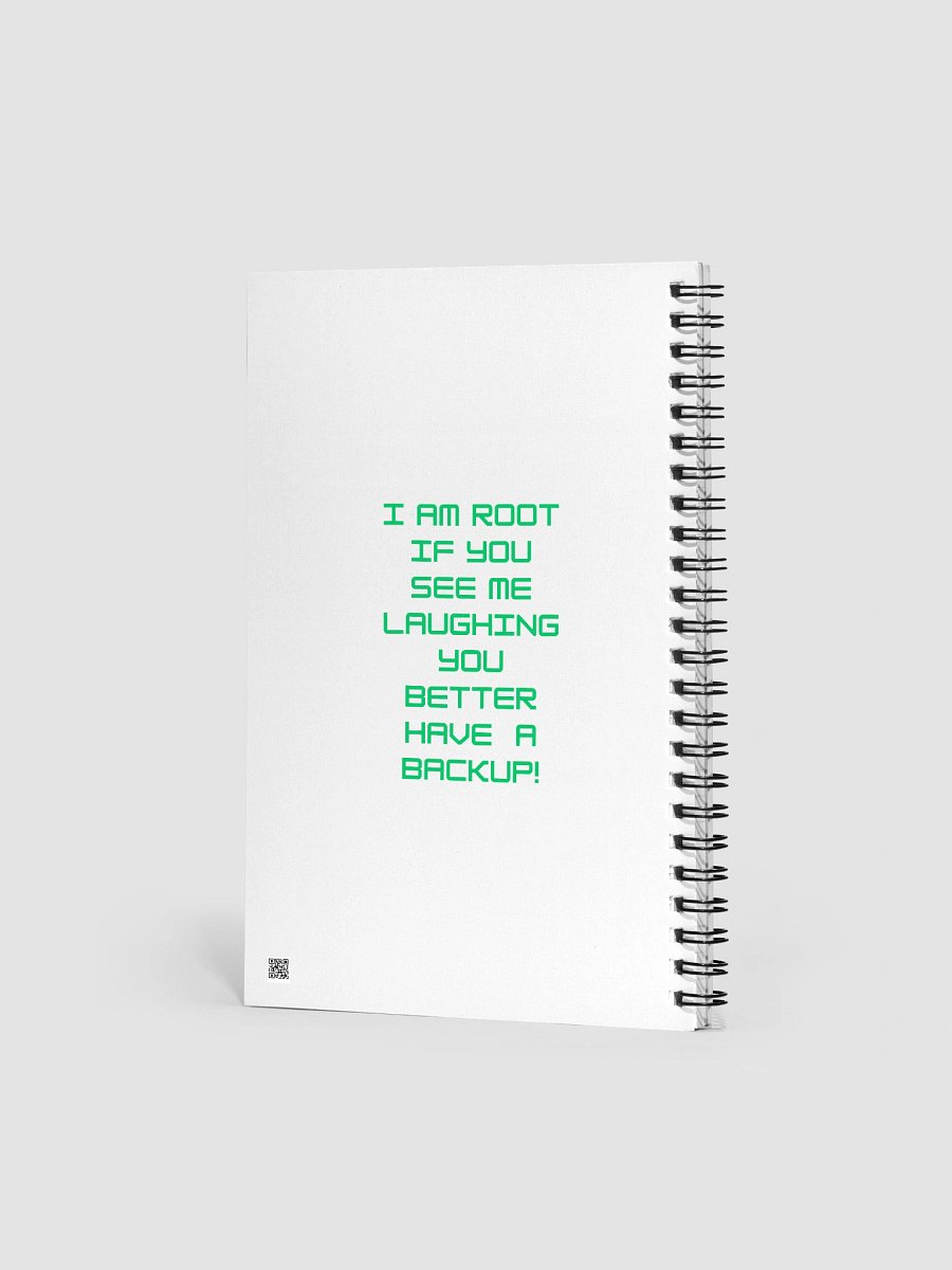 📓 Root Access Spiral Notebook – “Hack The Planet” Edition product image (2)