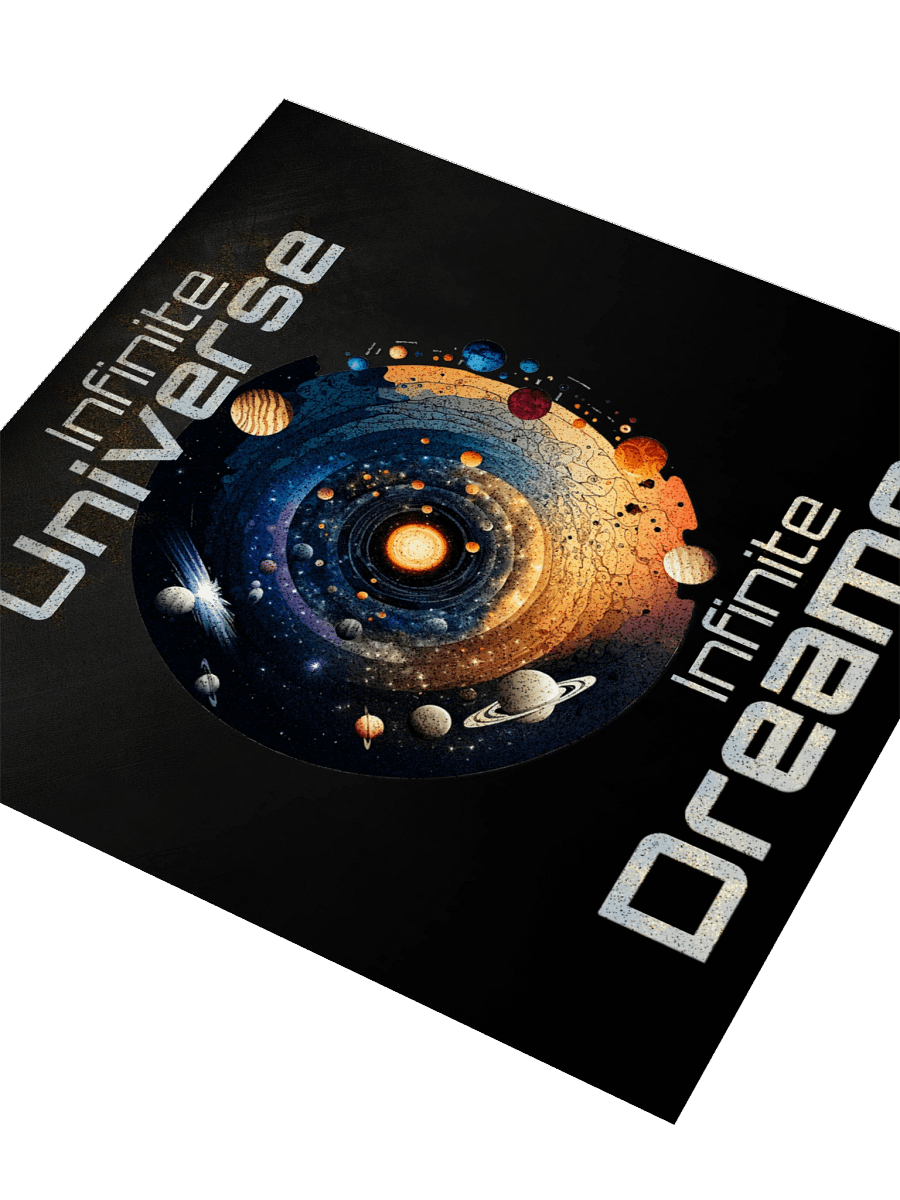 Cosmic Horizons Infinite Universe Infinite Dreams Sticker product image (3)